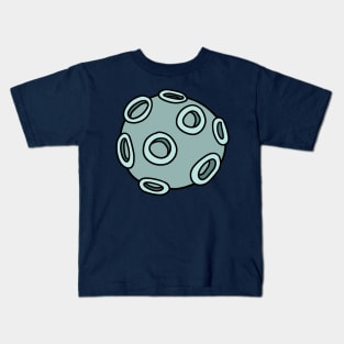 Cratered Planet Kids T-Shirt